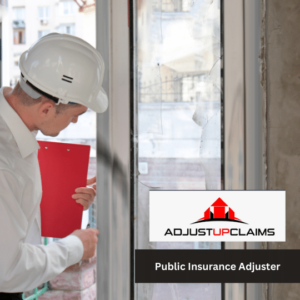 Public Insurance Adjuster-Adjust Up Claims
